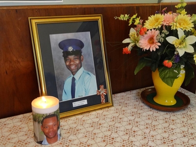 Memorial for Knysna policeman